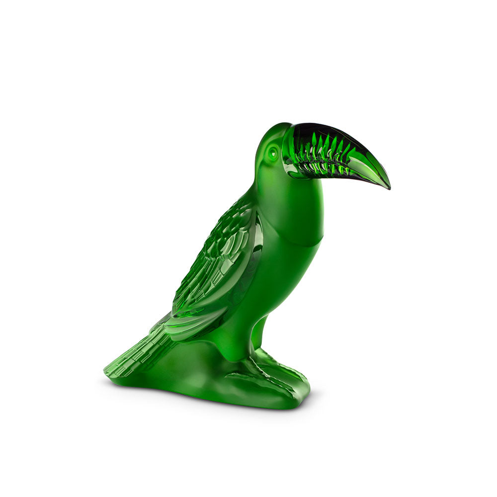 LALIQUE グリーン 花瓶 動物彫刻 Toucan Sculpture – Lalique Limited