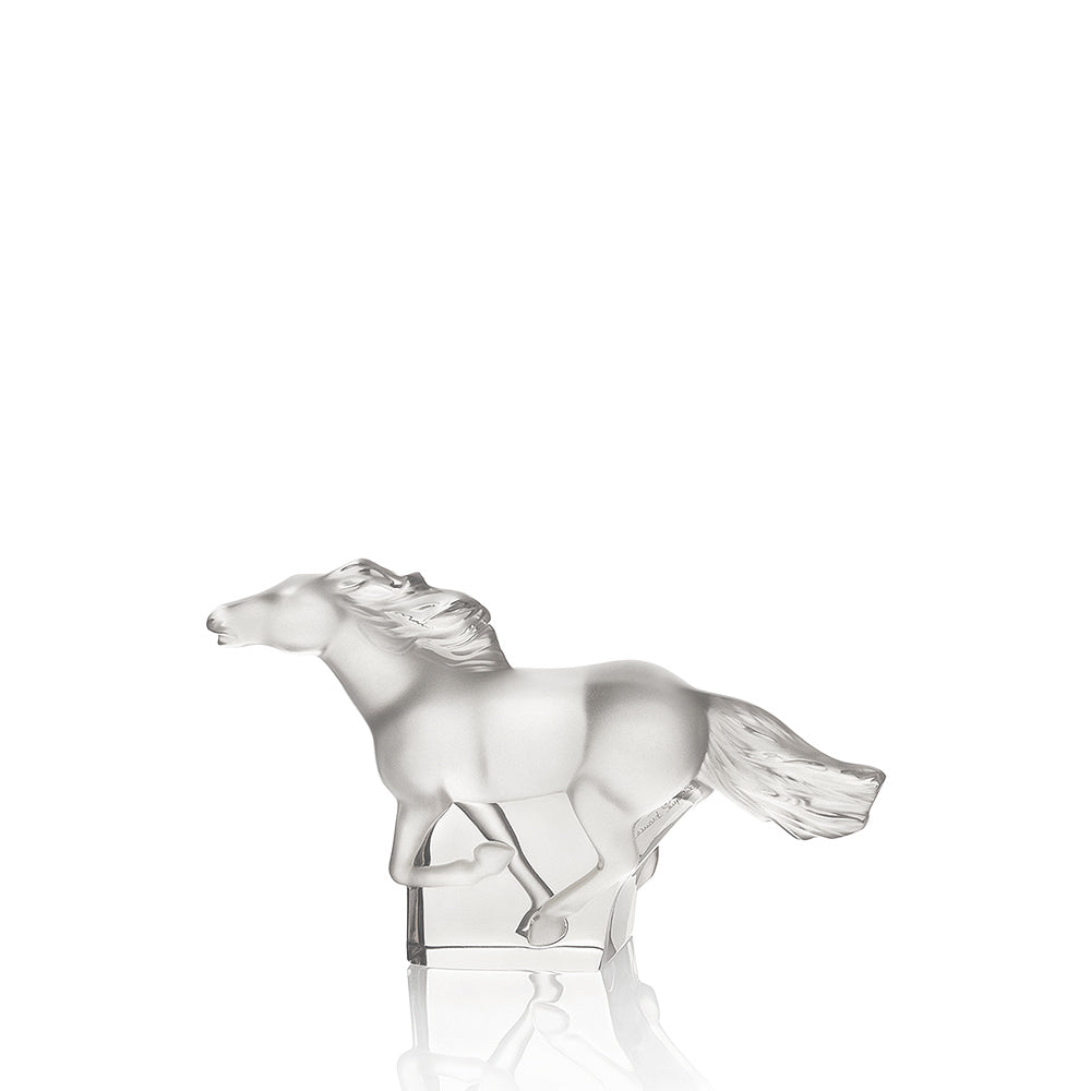 LALIQUE 馬のガラス彫刻 LALIQUE 馬のガラス彫刻 Kazak Horse sculpture – Lalique North