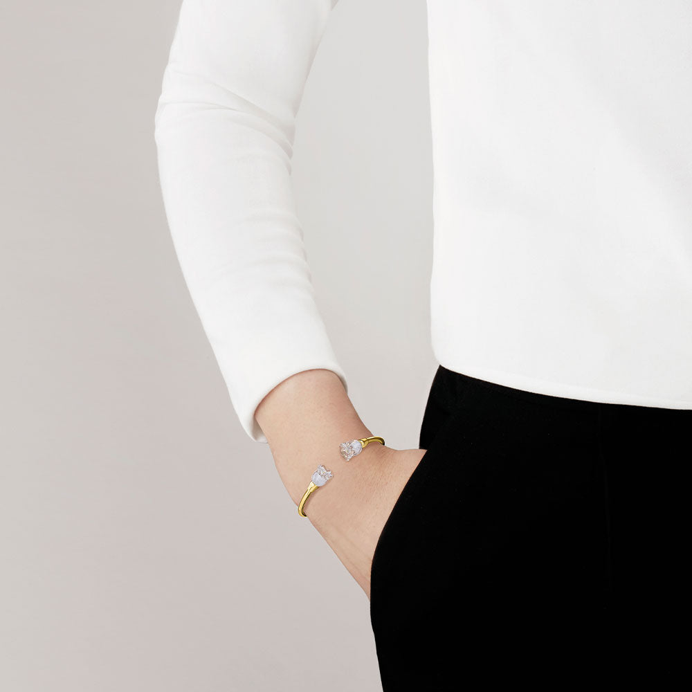 Bracelet Jonc Flexible Muguet