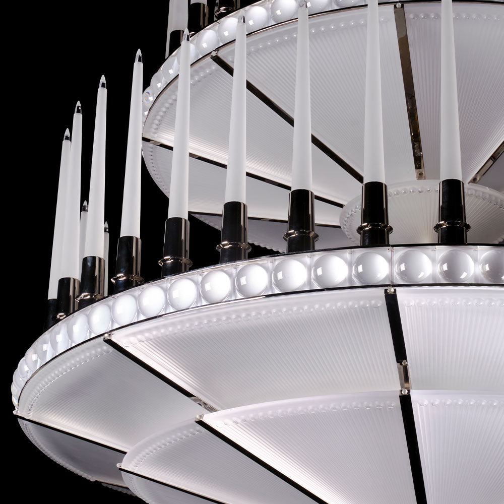Perles chandelier