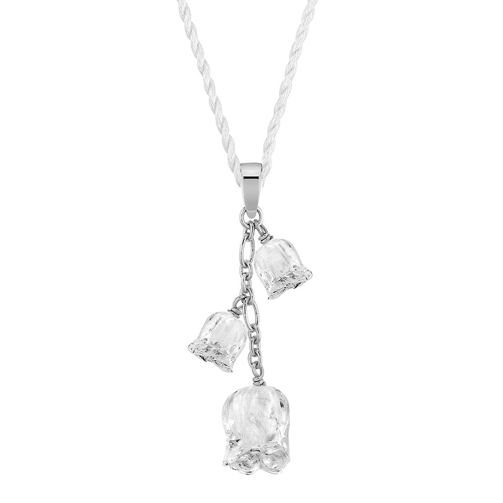 Muguet Pendant 3 crystals