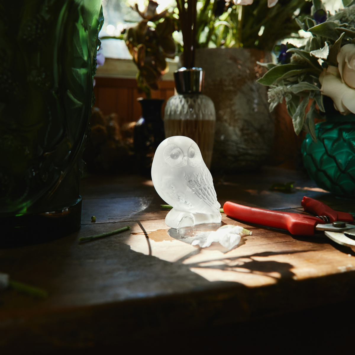 Shivers Owl sculpture