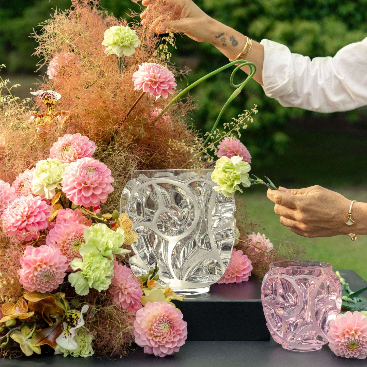 Tourbillons vase
