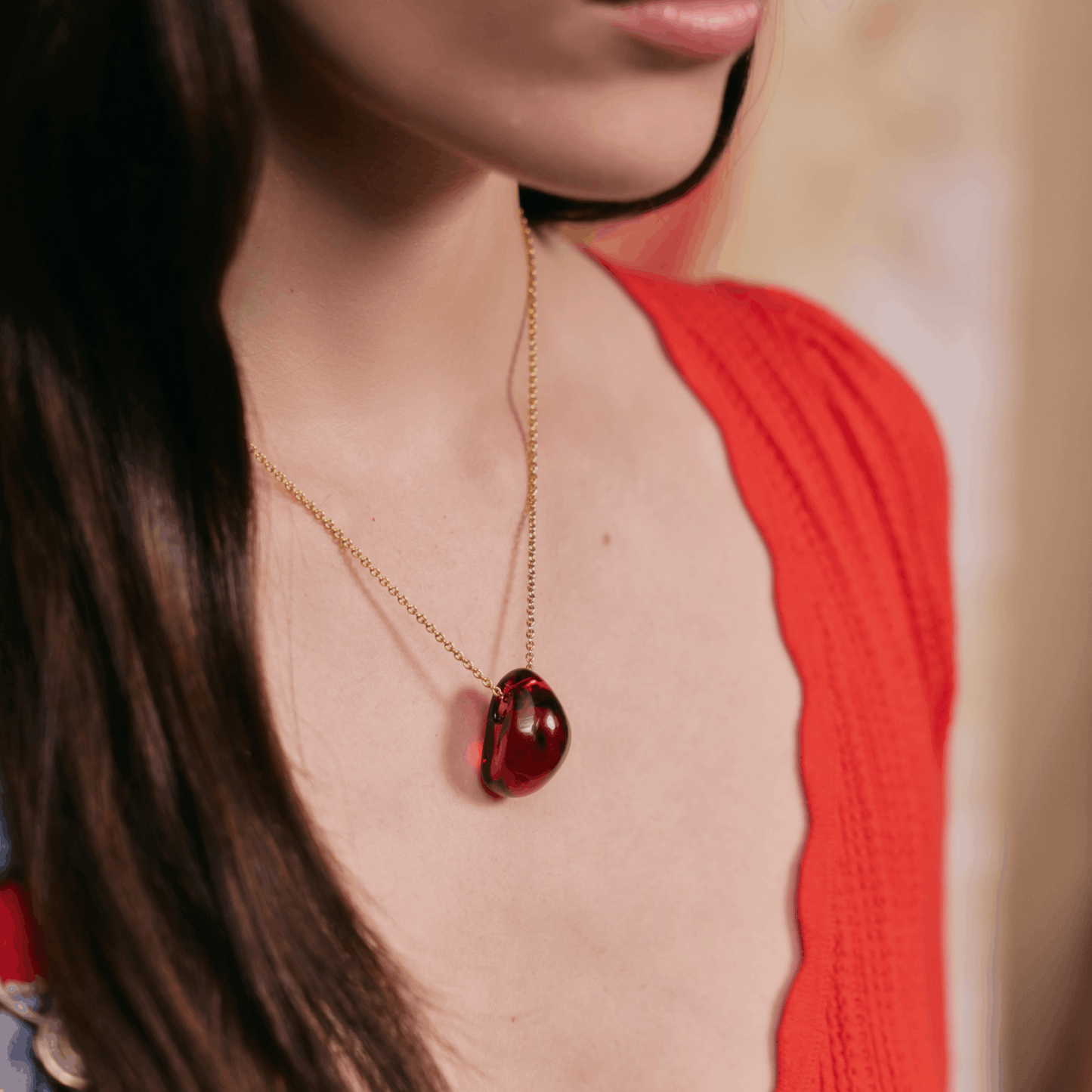 Cabochon pendant