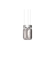 Serene 6 Prisms Chandelier, Circular