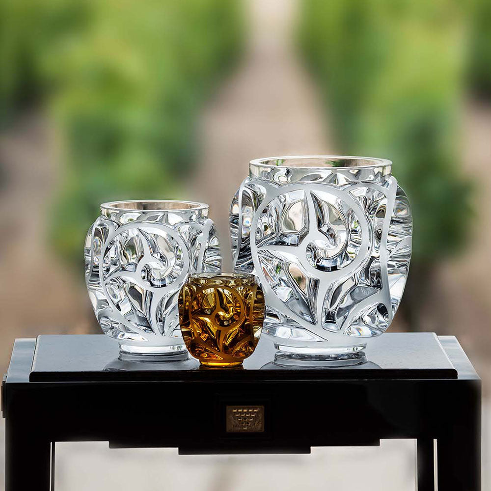 Tourbillons grand vase – Lalique Limited