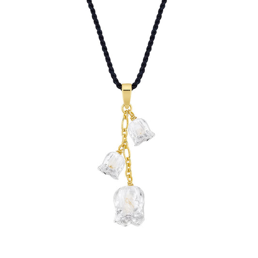 Pendentif Muguet 3 cristaux