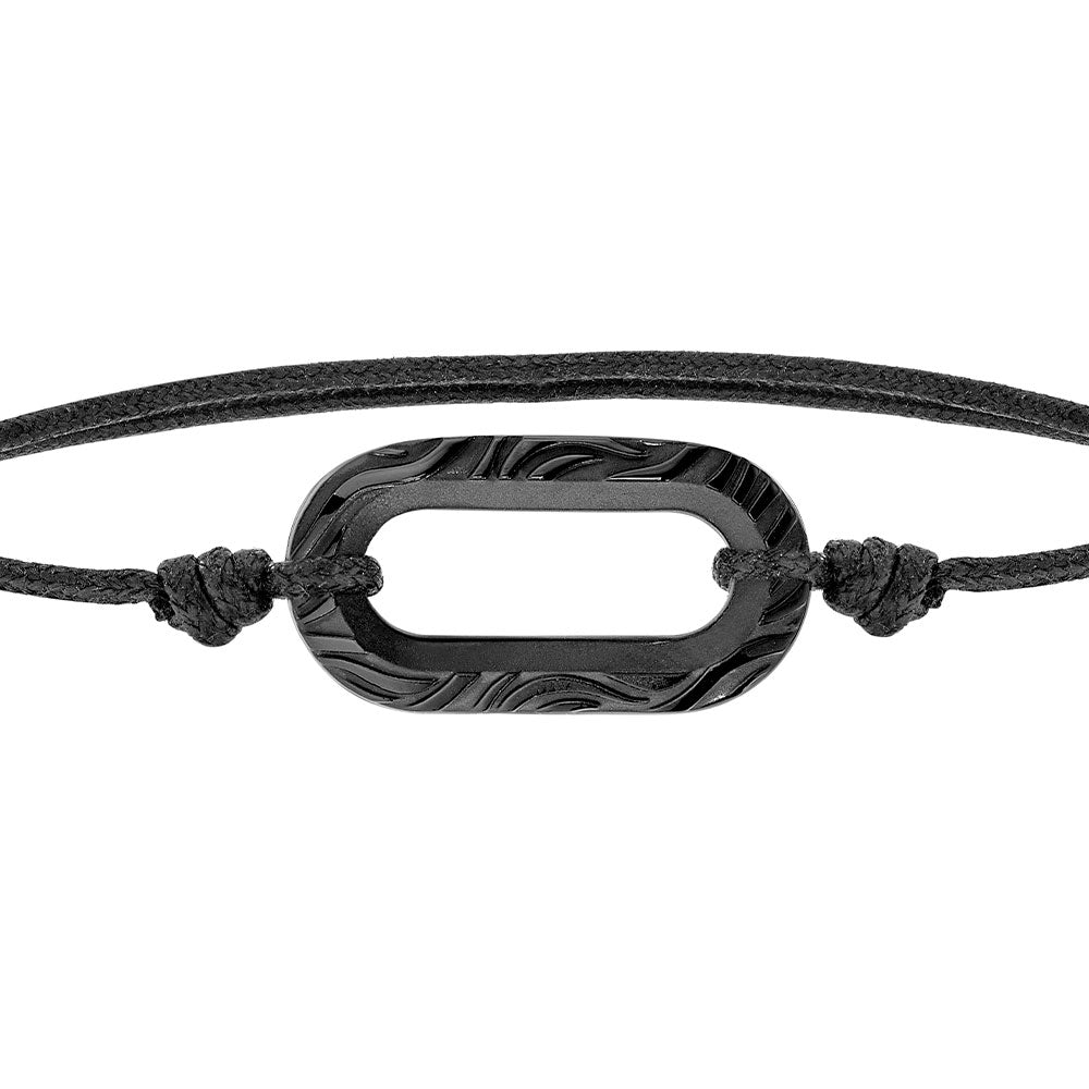 Empreinte animale cord bracelet