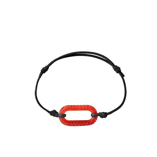 Empreinte animale cord bracelet