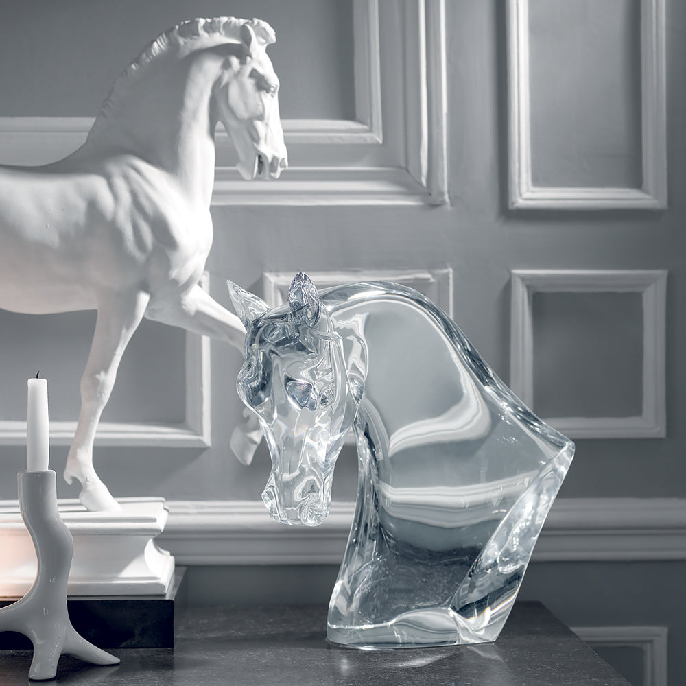 LALIQUE 馬のガラス彫刻 Horse's Head sculpture – Lalique Limited