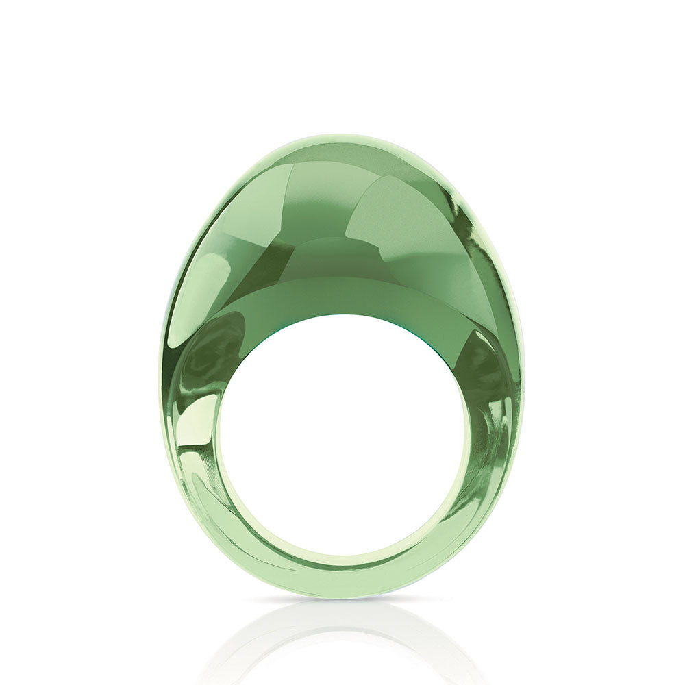 ☆LALIQUE ラリック ガラスカボションリング 11号 緑 Cabochon Ring – Lalique Limited