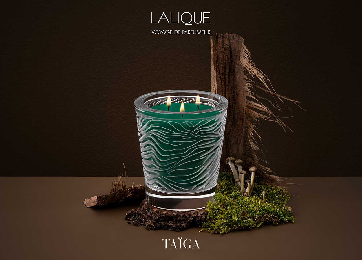 Taïga Crystal Scented Candle – Lalique Limited
