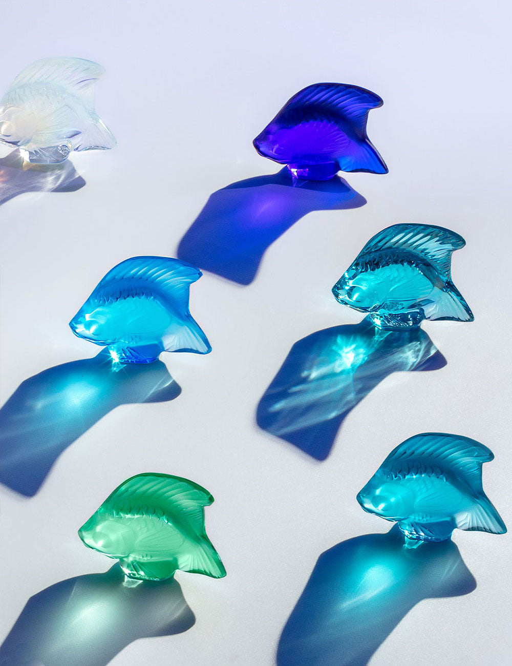 LALIQUE ラリック　オパールセント　金魚 Fish sculpture – Lalique Limited