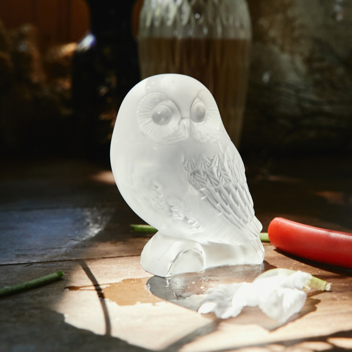 Shivers Owl sculpture