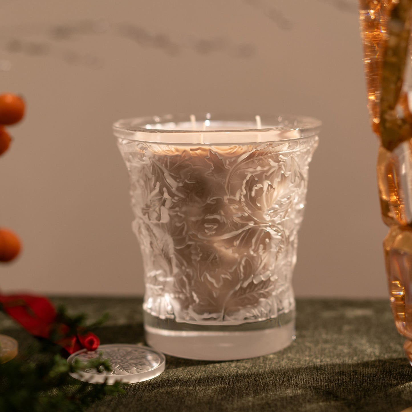 Forest, Crystal Scented Candle